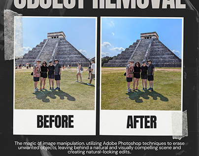 Enhancing photos by eliminating distractions.