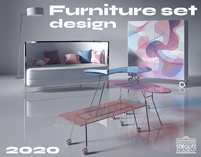 Дизайн комплекта мебели 2020 / Furniture set design