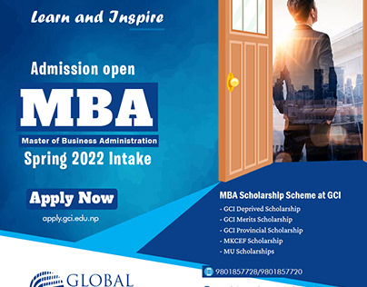 MBA Admission Open Banner