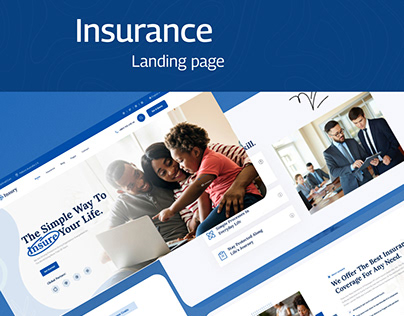 Insurance landing page