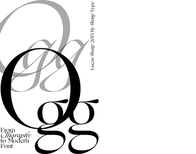 "Ogg" Typeface Magazine Layout