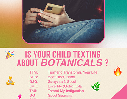 Is Your Child Texting About Botanicals?