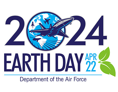 Department of the Air Force 2024 Earth Day Logo