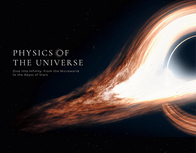 Web-Design "Physics of the Universe"