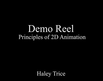 Principles of 2D Animation Demo Reel