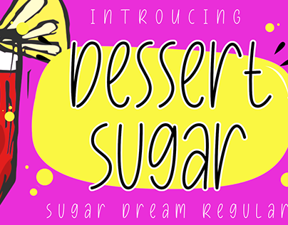 Dessert Sugar | Display Font