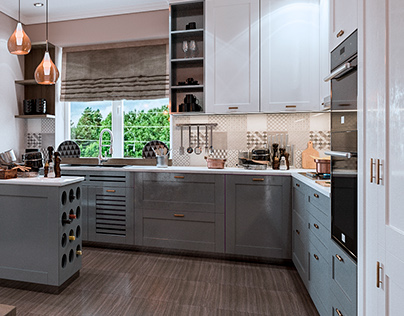 Design interior kitchen