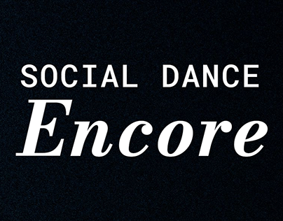 [SOCIAL DANCE] Encore