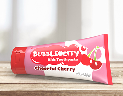 Bubbleocity Kids Toothpaste