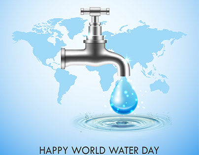 Happy World Water Day Poster