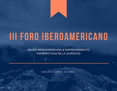 "III FORO IBEROAMERICANO"- IBEROAMERICA WOMEN