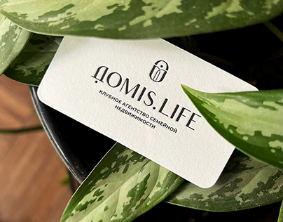 Логотип агентства недвижимости Дomis.Life