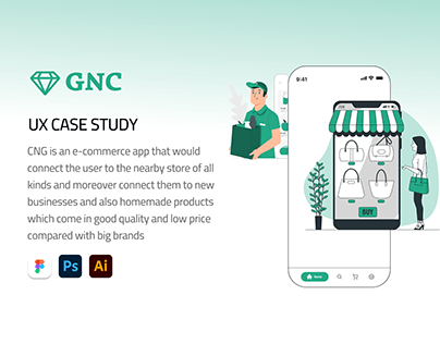GNC E-commerce app case study
