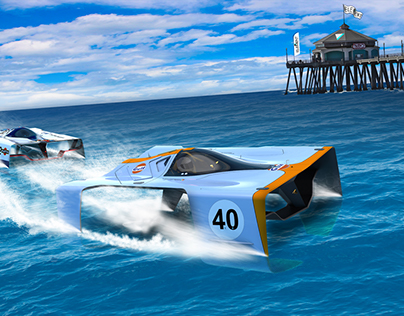 Mako - Hydrofoil Racing Boat