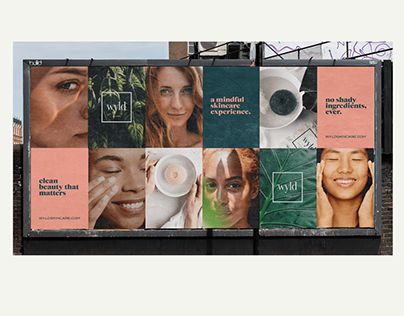 Wyld Skincare Branding, Packaging and Web Design