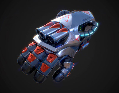 Project thumbnail - Glovatrix (Arm Fixed Weapon) Design