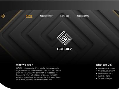 GOC-DEV Website