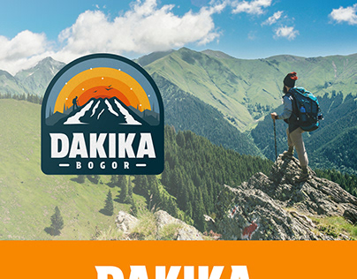 Dakika Bogor - Adventure Trip Logo Design