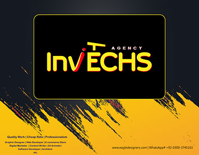 Invitchs Services Agency Logo Dsign | EagleDesignAgency