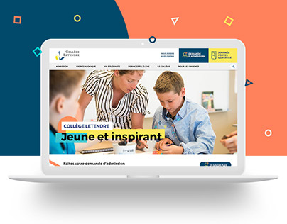 Collège Letendre Website Design