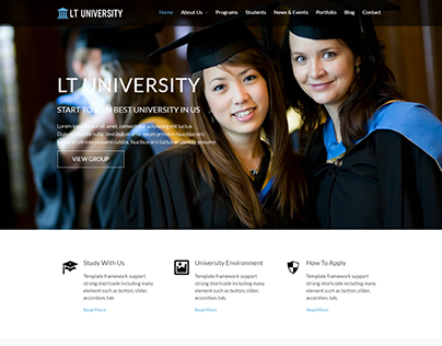 LT University Free WordPress Theme