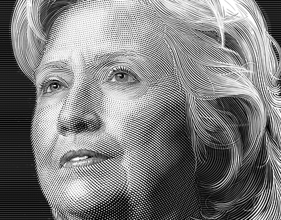 Project thumbnail - Hillary Clinton Portrait