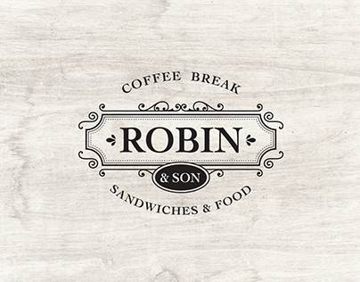 ROBIN&SON - Coffe/Food | Identidad visual