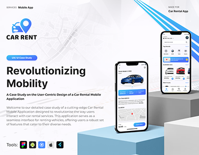Car Rental App | UI Design | UX Design