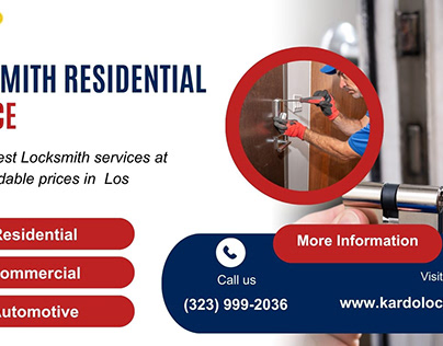 Locksmith Residential Services| Kardo Locksmith