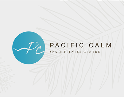 Pacific Calm Health Club and Spa - Logo Design