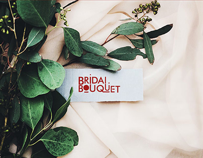 логотип bridal bouquet для свадебного агенства