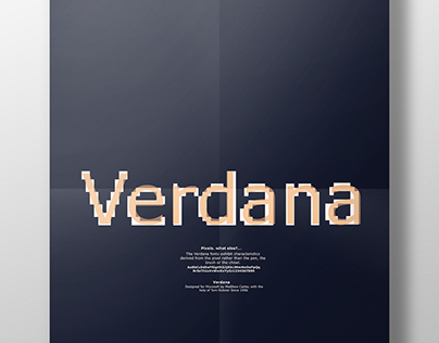 Verdana promotional campaign