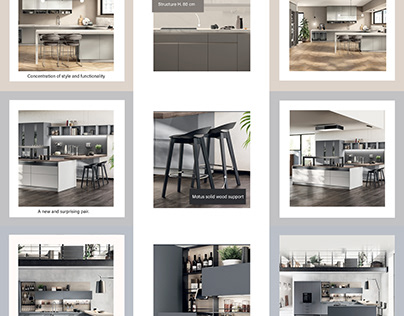 Architecture, kitchens, Interiors and layouts