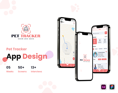 Pet Tracker - App Design
