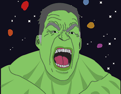 Hulk-Illustration
