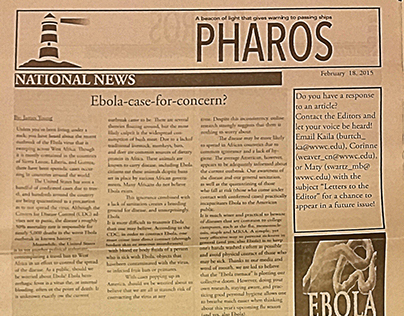 Newspaper Ebola