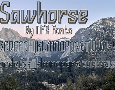 Sawhorse Font