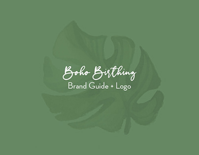 Boho Birthing Logo & Branding