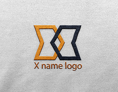 X name logo