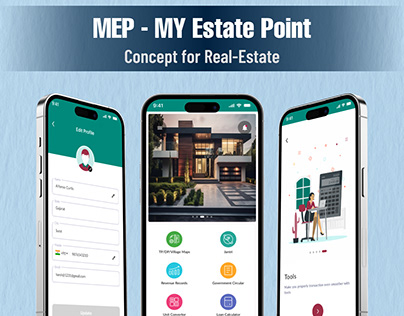 Project thumbnail - MEP - My Estate Point | Mobile App