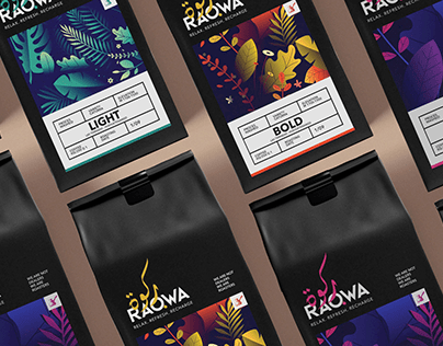 Raqwa Turkish Coffee Branding and Packaging