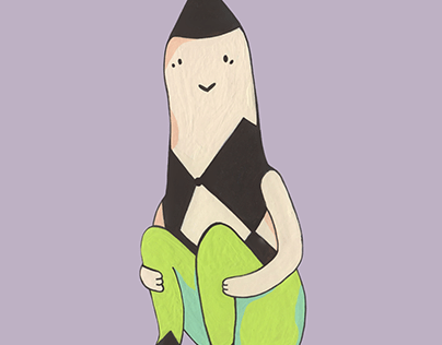 In the style of Pendleton Ward's Adventure Time (uni)