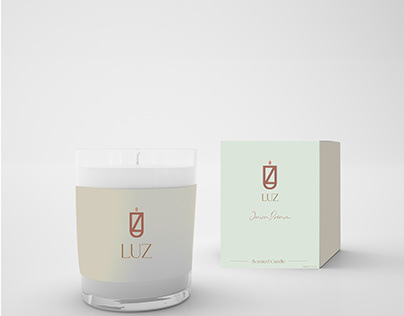 Luz scented candle.