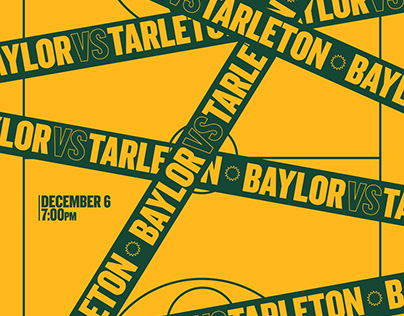 Baylor Basketball vs Tarleton - Poster