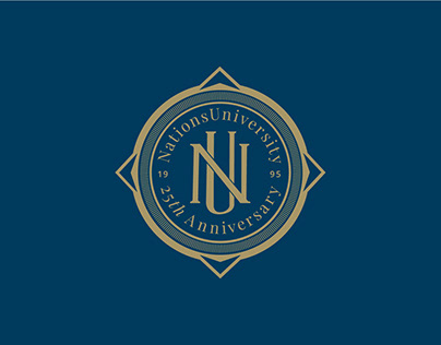 Nations University 25th Anniversary Logo Kit