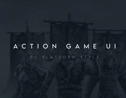 Action game ui