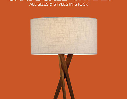 ADC 1823W Lamp Shade Sale