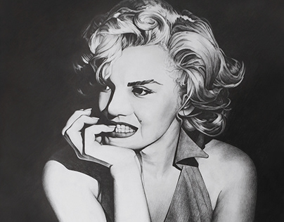 Marilyn Monroe - pencil drawing