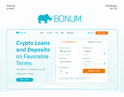 Bonum Web Redesign Concept | UX/UI