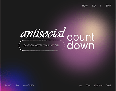 antisocial countdown